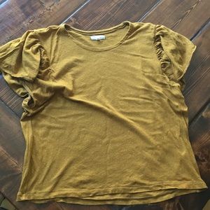 Madewell Flutter sleeve tee